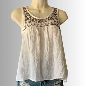 NWT Mossimo Boho Beaded Tank, sz. XS